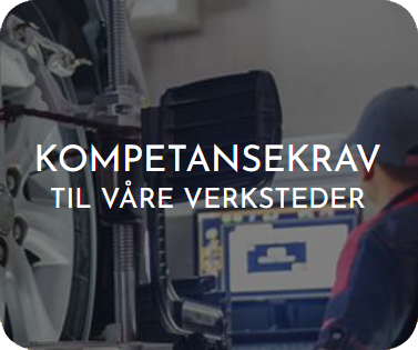 Kompetansekrav til våre verksteder — bilde av mekaniker som jobber